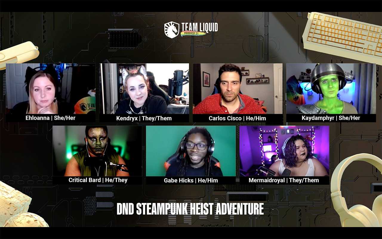 DND Steampunk Twitch Screenshot